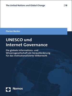 cover image of UNESCO und Internet Governance